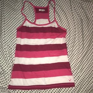 AE striped racerback tank